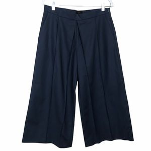 Banana Republic Monogram navy pleated gauchos
